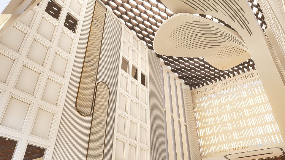 Shilanyas Architects Interiors- Ornate loby (3)